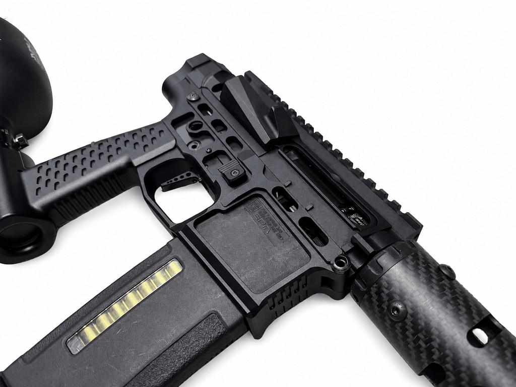 KA Tech Mac Retro Blackout Euro MSG - KA Tech Airsoft - KA Tech Custom HPA Rifle
