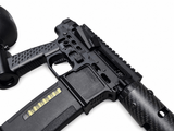 KA Tech Mac Retro Blackout Euro MSG - KA Tech Airsoft - KA Tech Custom HPA Rifle