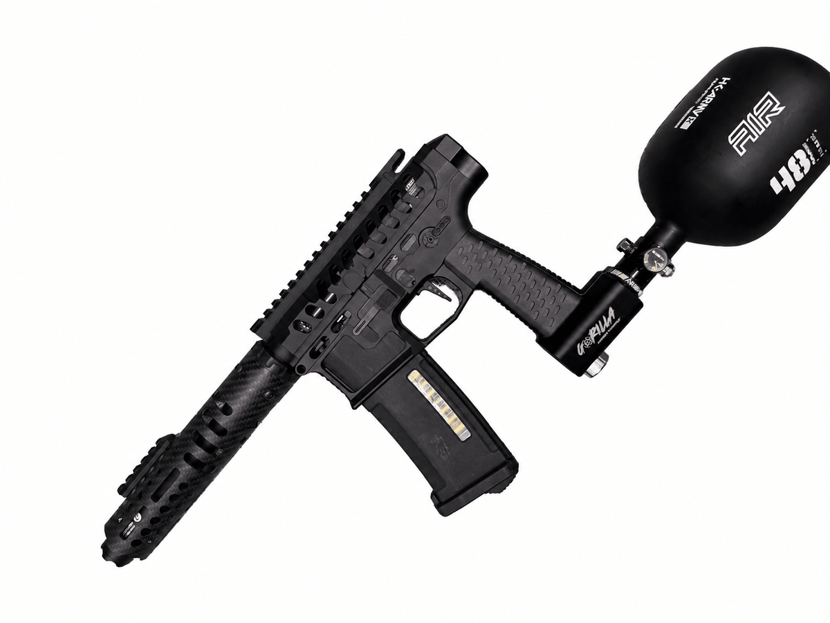 KA Tech Mac Retro Blackout Euro MSG - KA Tech Airsoft - KA Tech Custom HPA Rifle