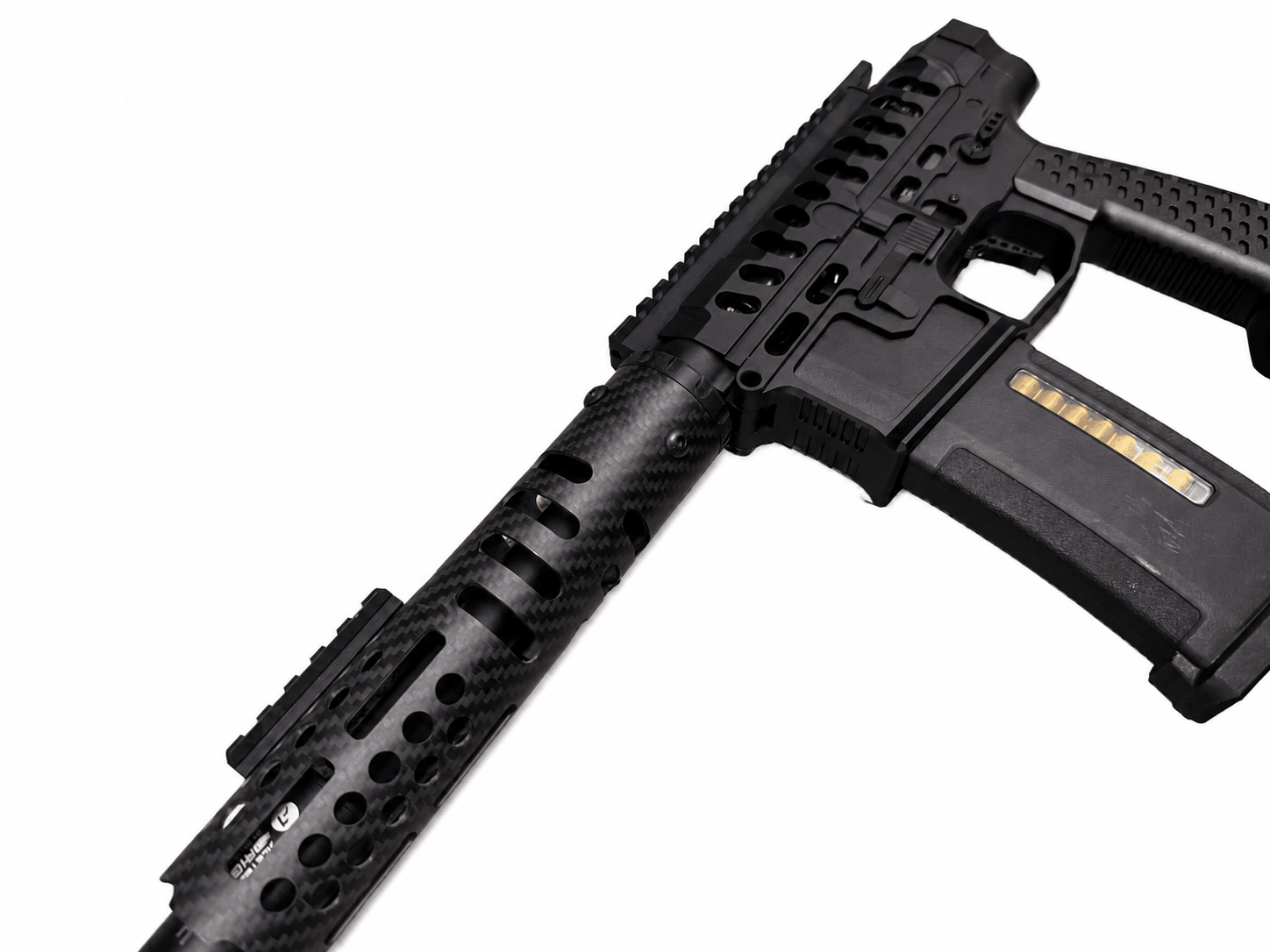 KA Tech Mac Retro Blackout Euro MSG - KA Tech Airsoft - KA Tech Custom HPA Rifle