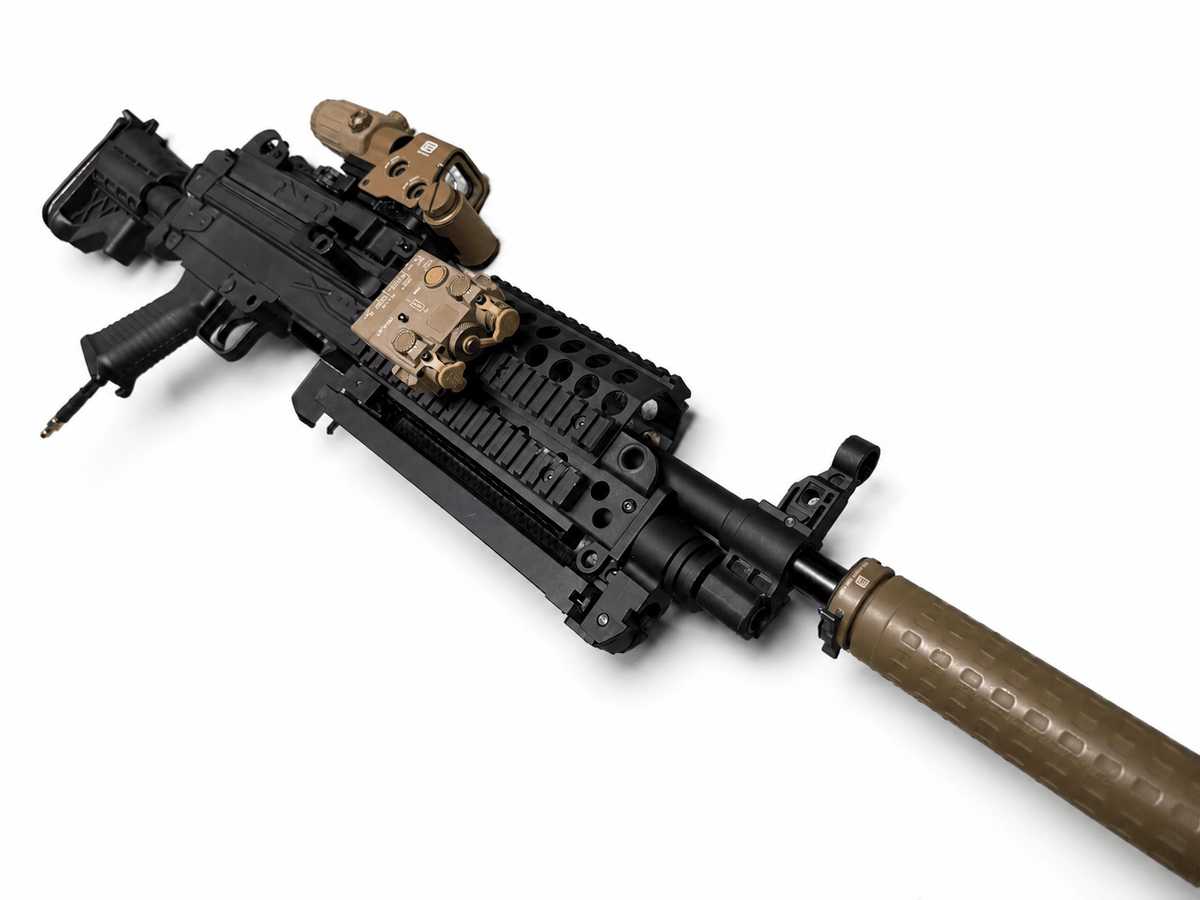 KA Tech M249 MK46 Featherweight HPA LMG - KA Tech Airsoft - Airsoft HPA LMG