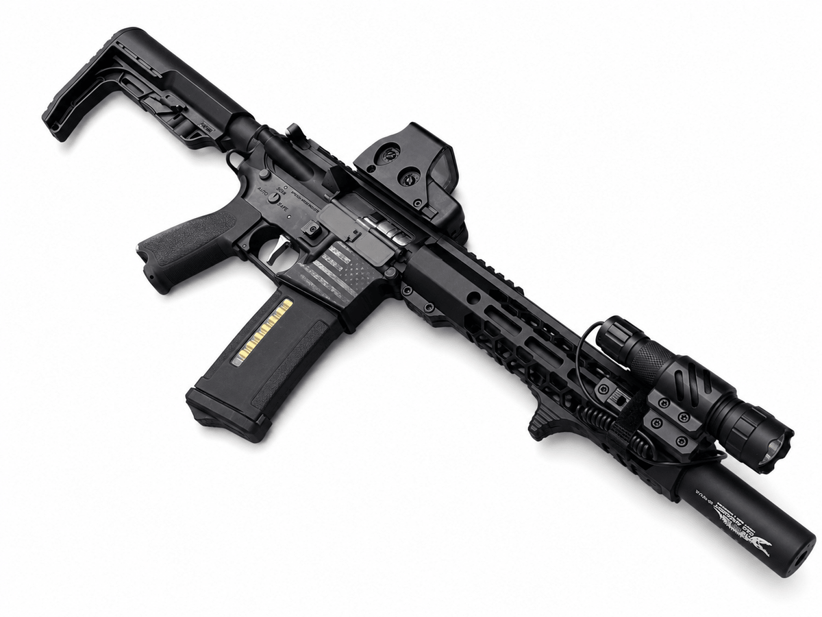 KA Tech Metal 10” Competition Polarstar F2 HPA M4 - KA Tech Airsoft - Polarstar F2
