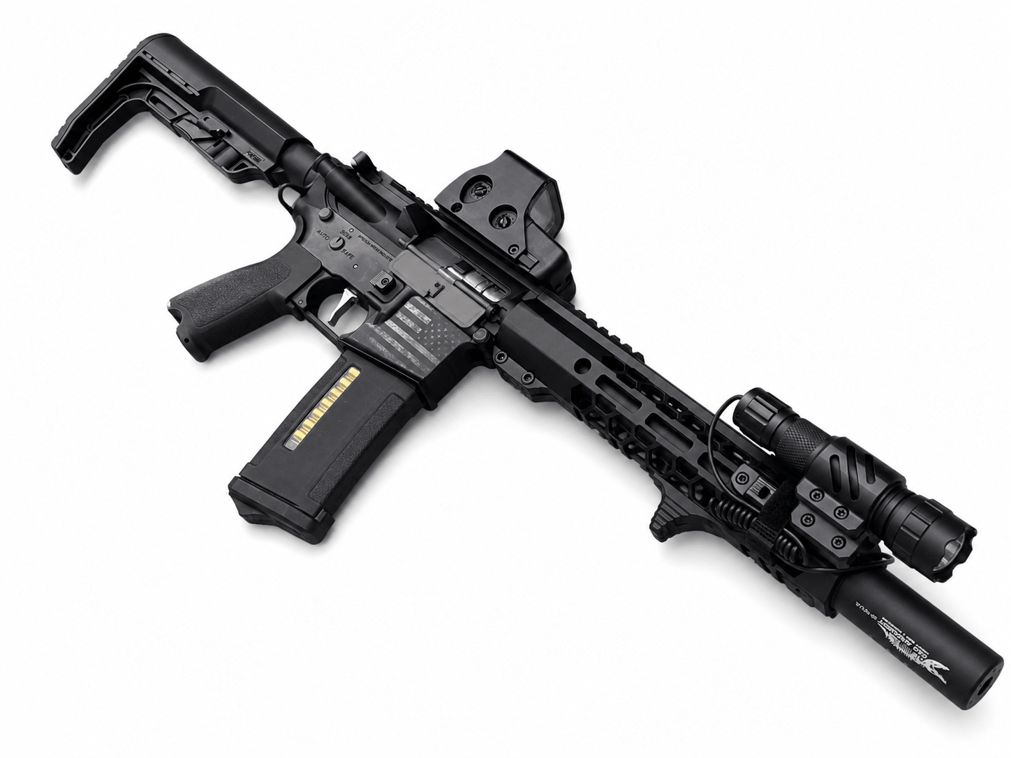 KA Tech Metal 10” Competition Polarstar F2 HPA M4 - KA Tech Airsoft - Polarstar F2