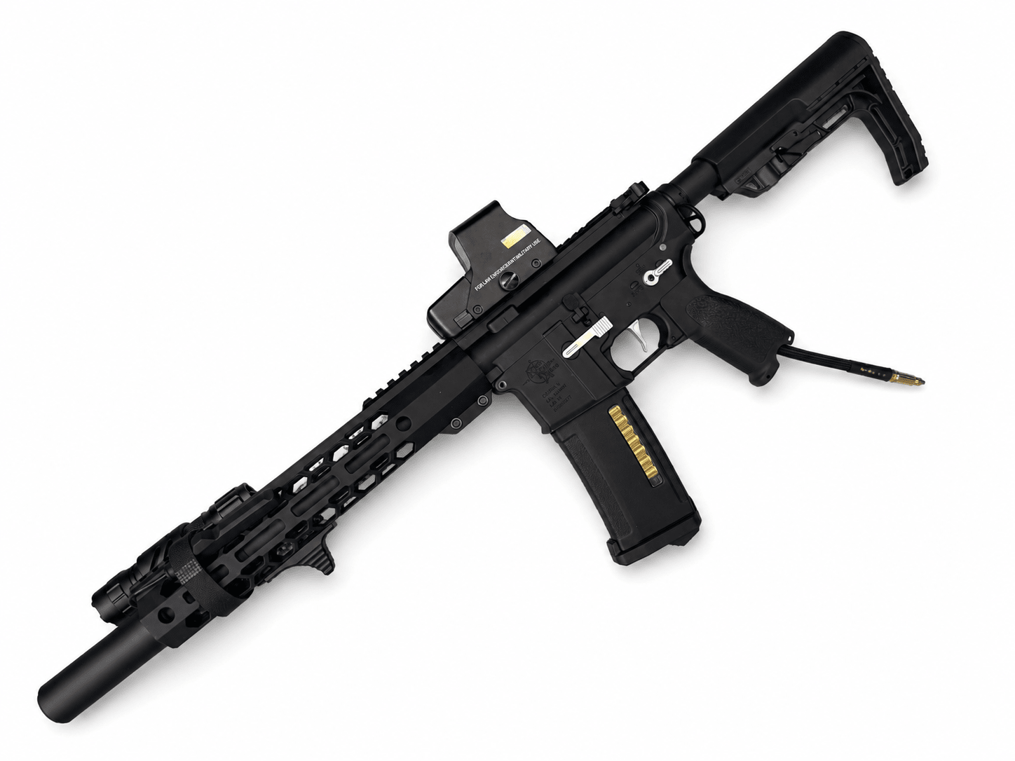 KA Tech Metal 10” Competition Polarstar F2 HPA M4 - KA Tech Airsoft - Polarstar F2