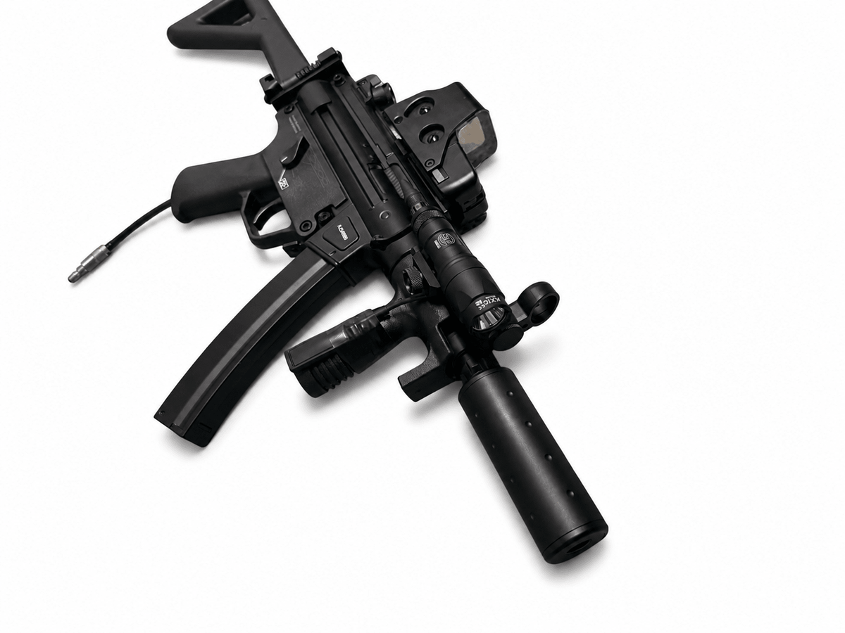 KA Tech MP5K Polarstars Jack HPA Foldable Stock - KA Tech Airsoft - Polarstar Jack