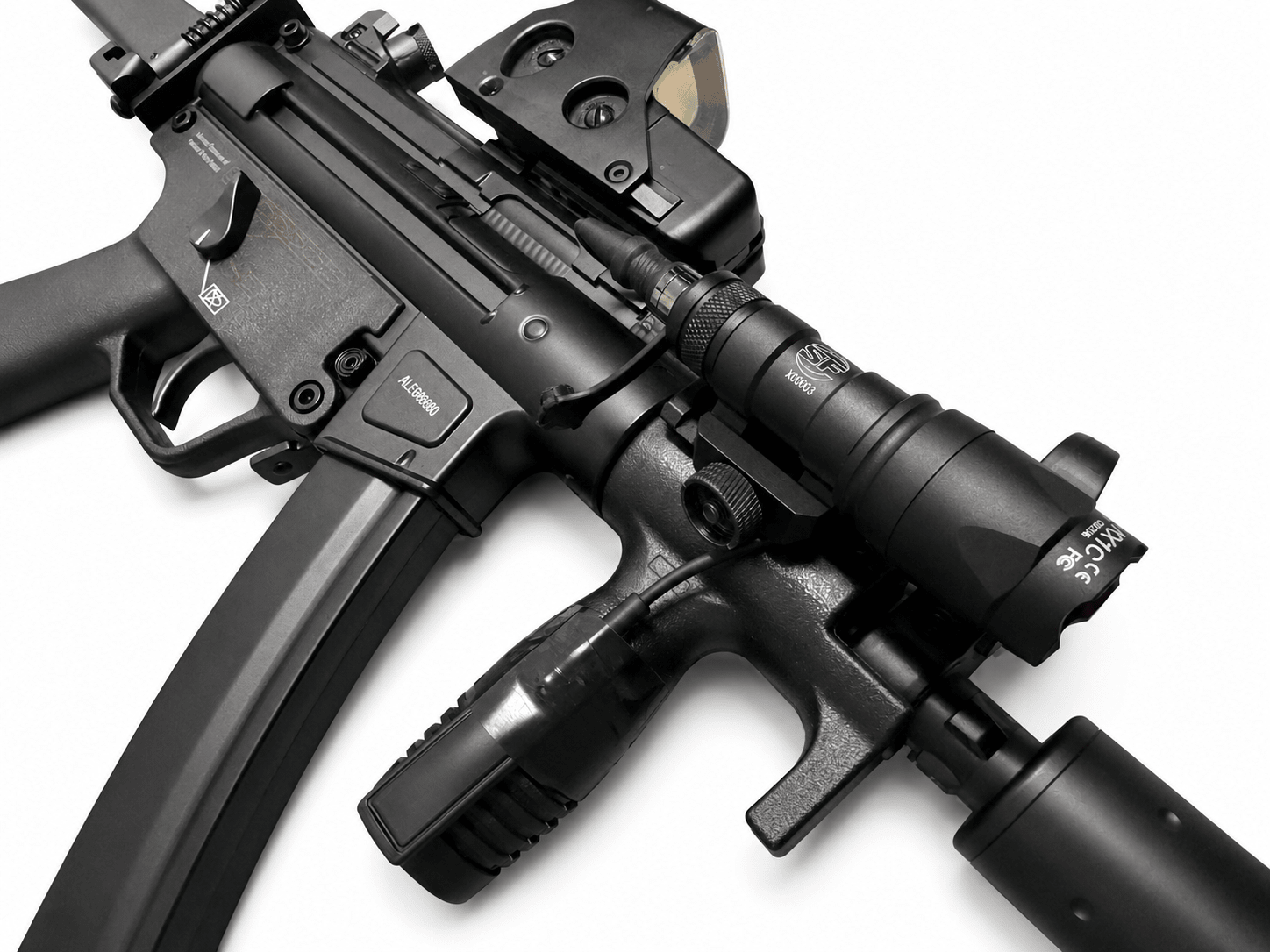 KA Tech MP5K Polarstars Jack HPA Foldable Stock - KA Tech Airsoft - Polarstar Jack