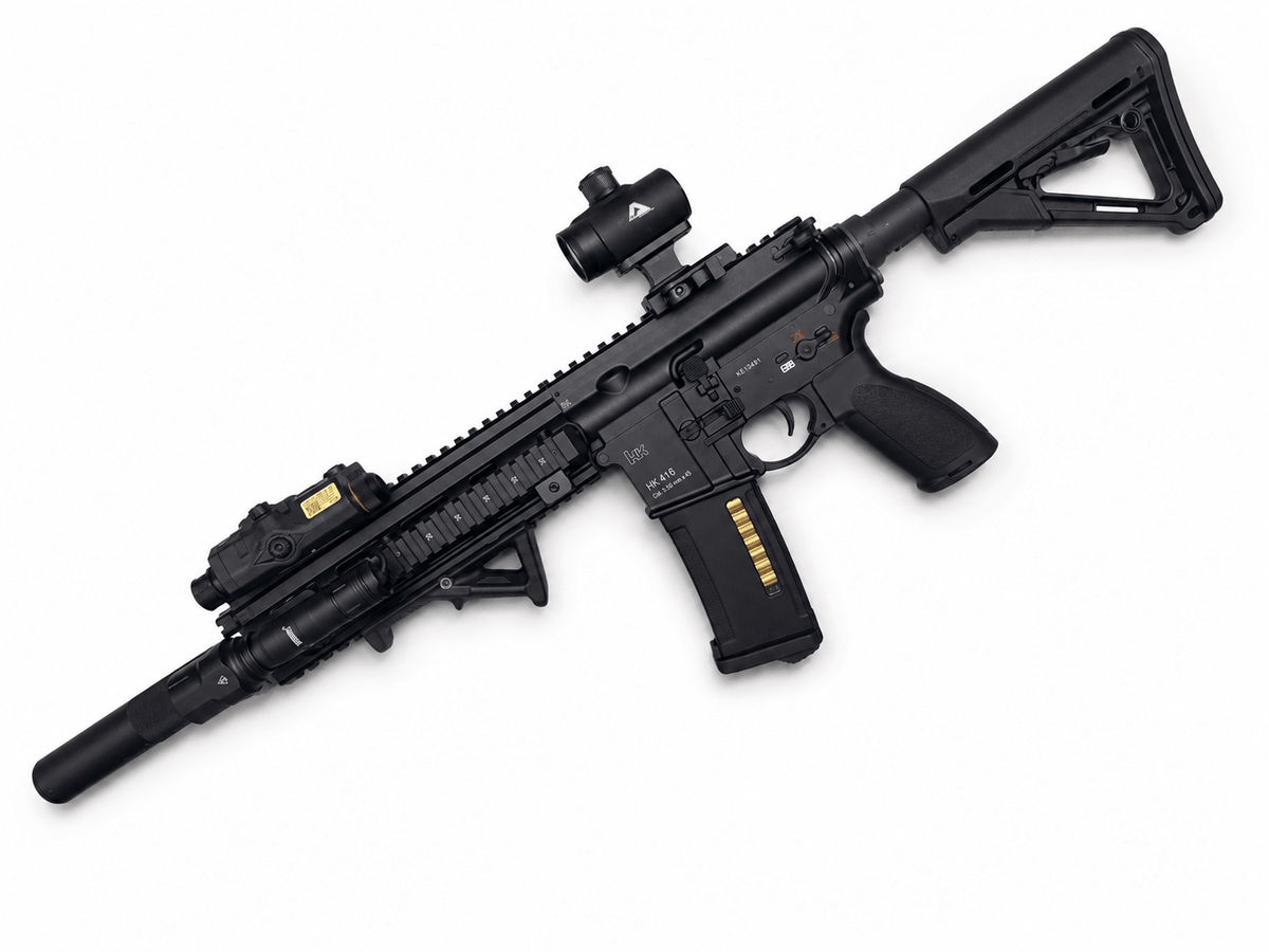 KA Tech HK416 Polarstar F2 CGS HPA M4 - KA Tech Airsoft - Polarstar F2