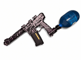 KA Tech MAC Polarstar Fusion Engine AR7 L.E. MSG/ESG HPA M4 Skeletonized splatter Cerakoted Purple/White - KA Tech Airsoft - Polarstar Fusion Engine