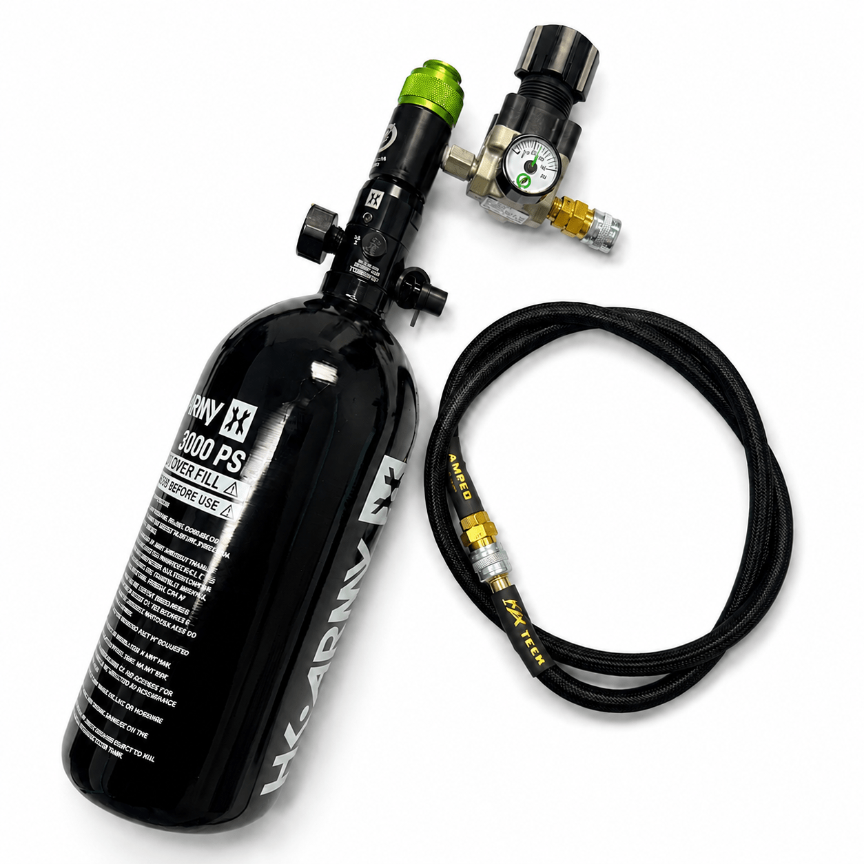 48/3000 Airtank Regulator and Line Setup (Air Rig) - KA Tech Airsoft - Airirg