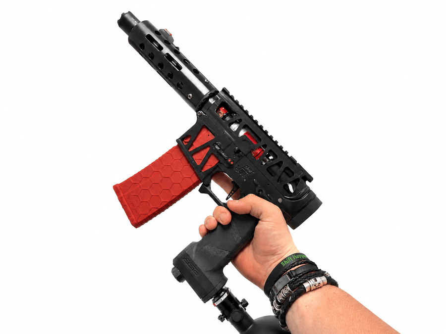 KA Tech Monk Limited Black Euro PolarStar F2 M4 HPA - KA Tech Airsoft - HPA Airsoft Rifle