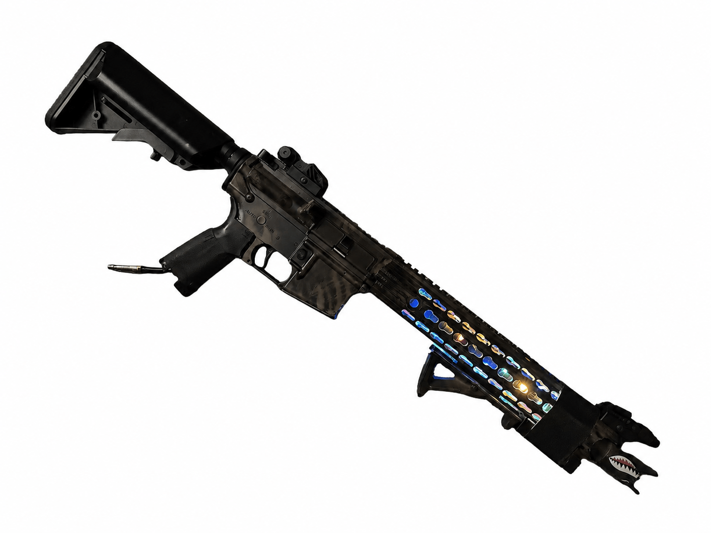 Camo LED Carbine Polarstar HPA M4 - KA Tech Airsoft - HPA Rifle