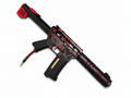 KA Tech MAC Polarstars F2 AR8 HPA M4 Carbon Type 3 Skeletonized Cerakote Splatter - KA Tech Airsoft - Polarstar F2