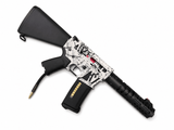 KA Tech MAC Airtac Polarstars F2 AR8 HPA M4 Stuby Type 4 Skeletonized Cerakote Splatter - KA Tech Airsoft - Polarstar F2