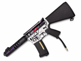 KA Tech MAC Airtac Polarstars F2 AR8 HPA M4 Stuby Type 4 Skeletonized Cerakote Splatter - KA Tech Airsoft - Polarstar F2