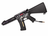 KA Tech MAC Airtac Polarstars F2 AR8 HPA M4 Stuby Type 1 Skeletonized Cerakote Splatter - KA Tech Airsoft - Polarstar F2