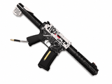 KA Tech MAC Airtac Polarstars F2 AR8 HPA M4 Carbon Type 1 Skeletonized Cerakote Splatter - KA Tech Airsoft - Polarstar F2
