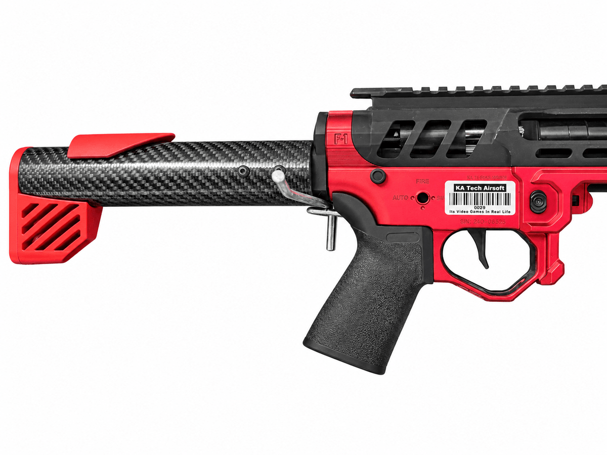 CNC Low-Pro Drop Stock - KA Tech Airsoft - Stock Adapter