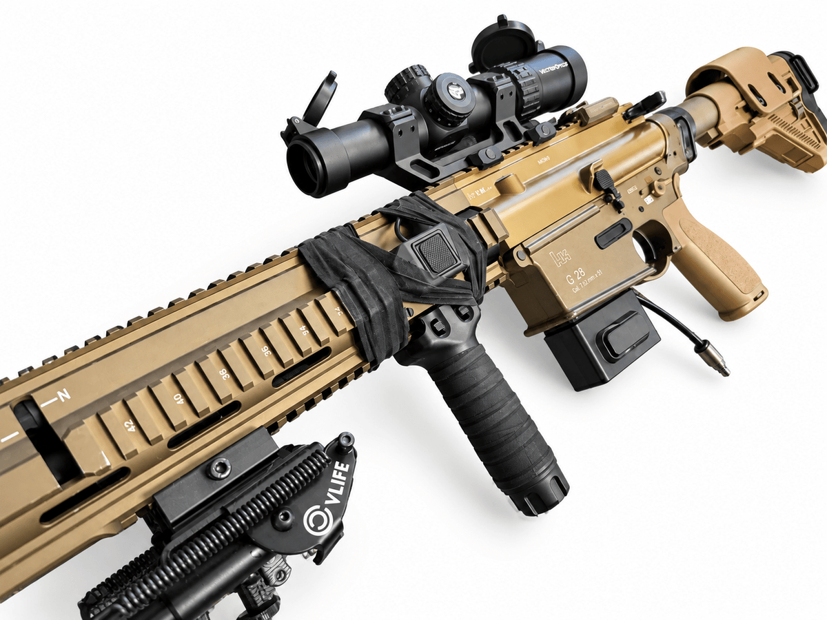 VFC H&K G28 GBBR DMR - KA Tech Airsoft - GBBR Rifle