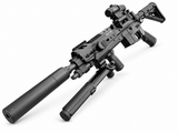 Fully Built Krytac LMG PolarStar F2 HPA - KA Tech Airsoft - HPA Rifle