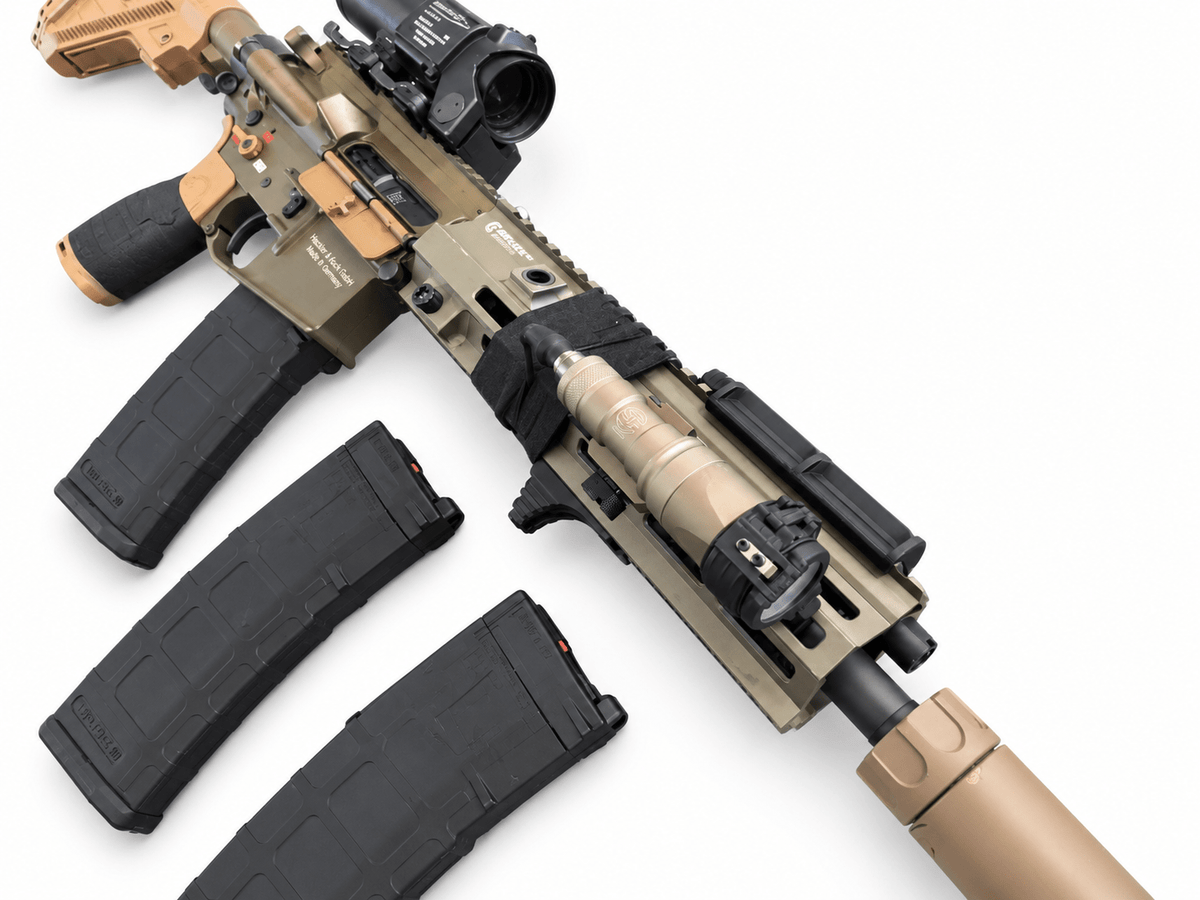 VFC H&K 416 GBBR M4 - KA Tech Airsoft - GBBR Rifle