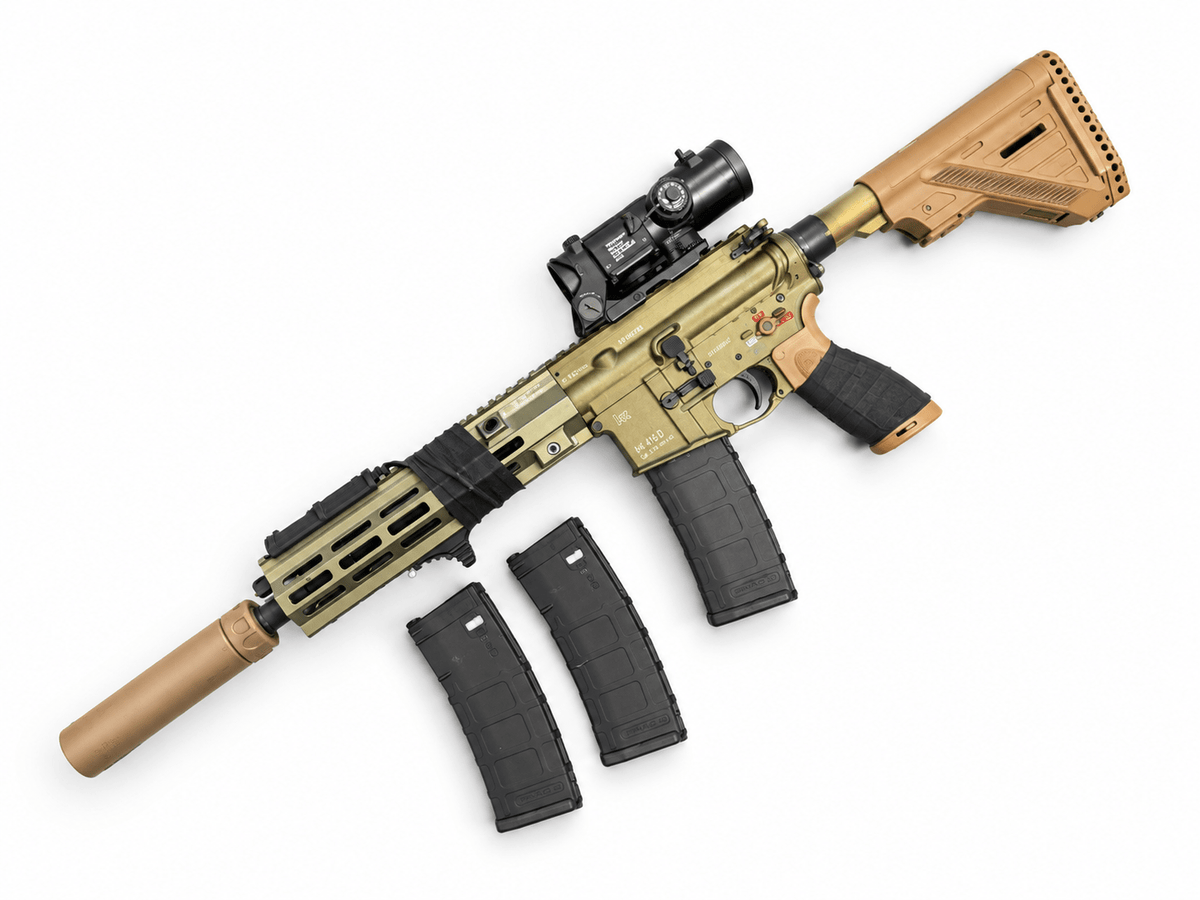 VFC H&K 416 GBBR M4 - KA Tech Airsoft - GBBR Rifle