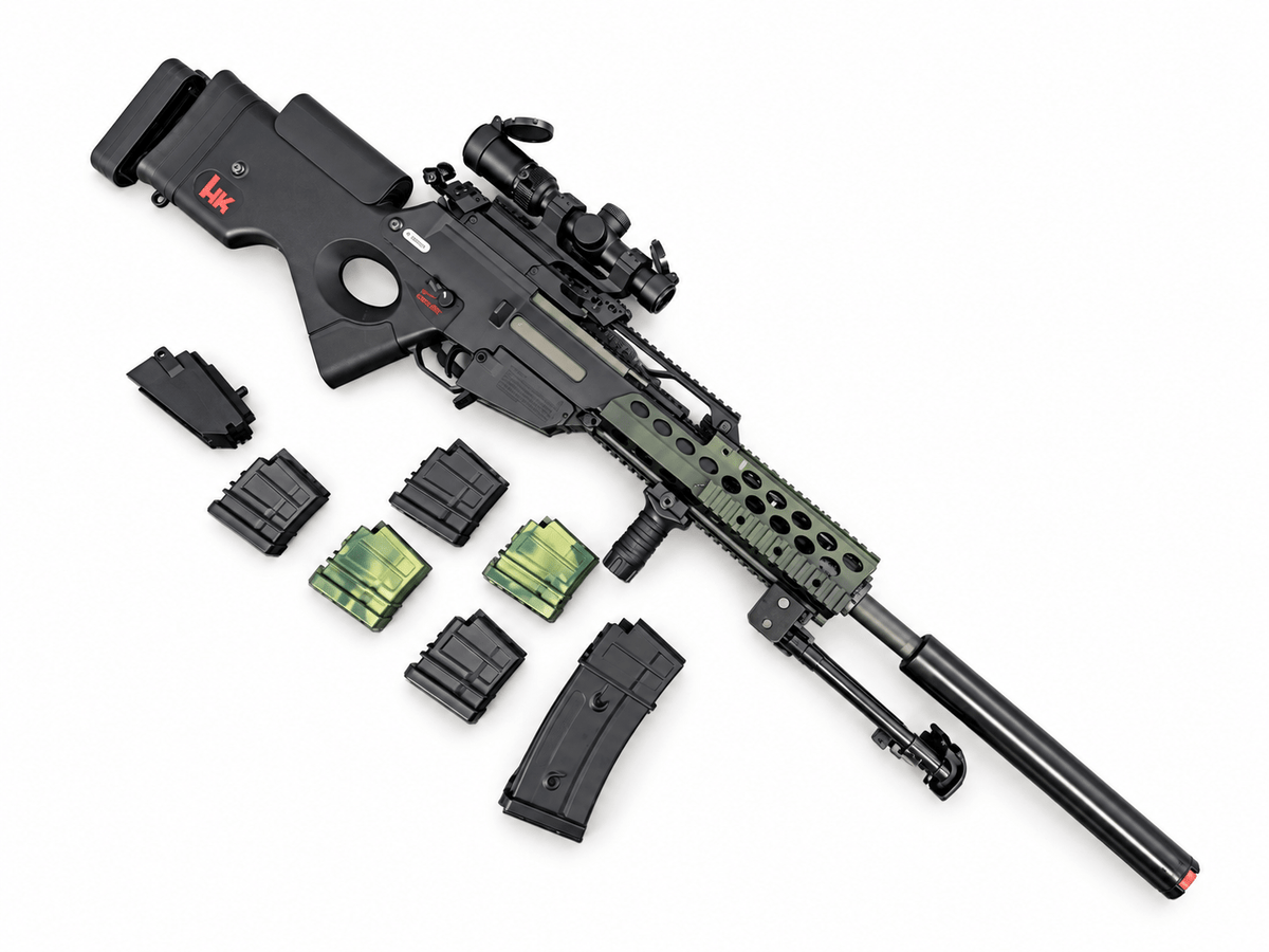 Fully Built H&K G36 SL9 HPA - KA Tech Airsoft - HPA Rifle