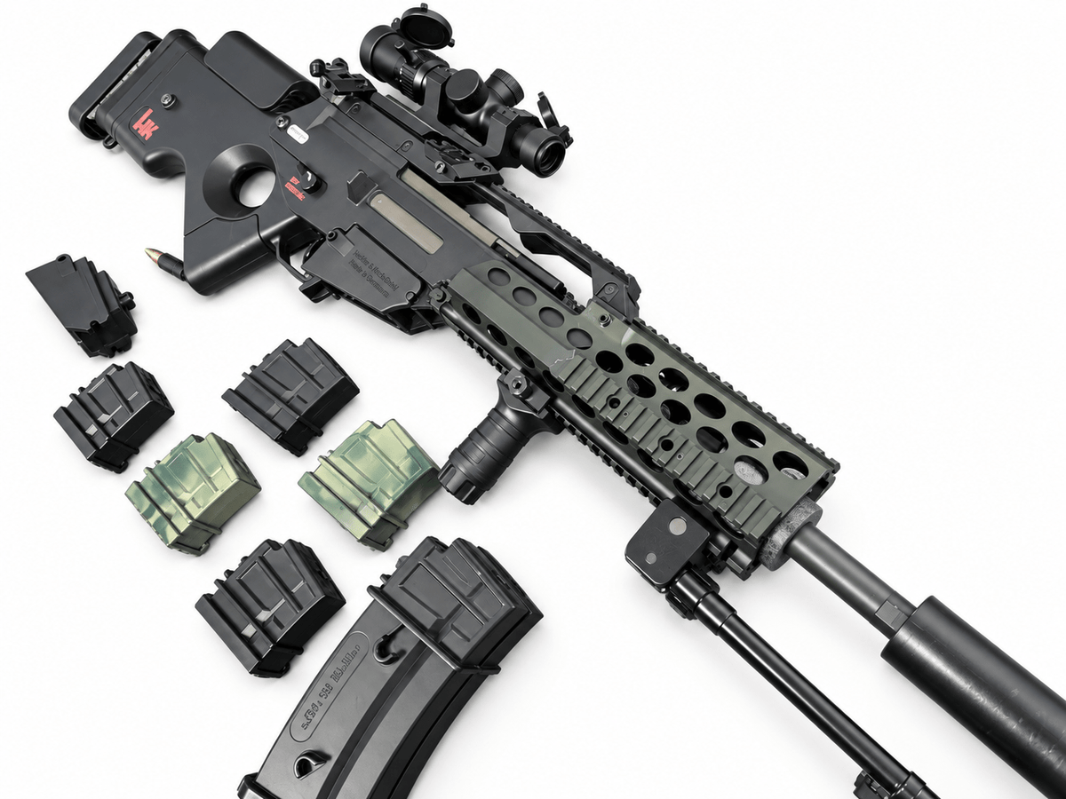 Fully Built H&K G36 SL9 HPA - KA Tech Airsoft - HPA Rifle