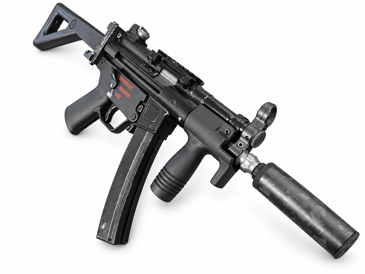 WE Tech MP5K GBBR HPA - KA Tech Airsoft - GBBR Rifle