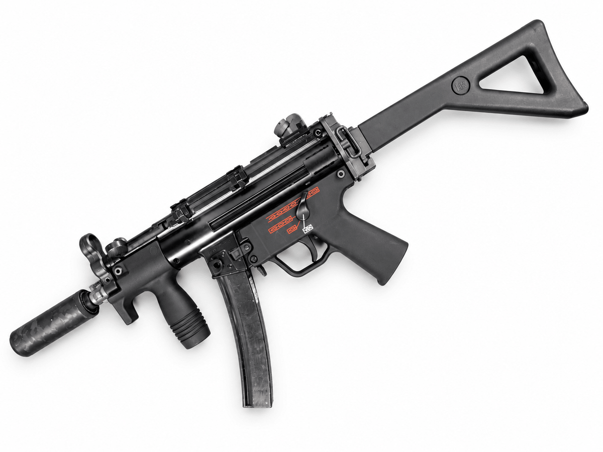 WE Tech MP5K GBBR HPA - KA Tech Airsoft - GBBR Rifle