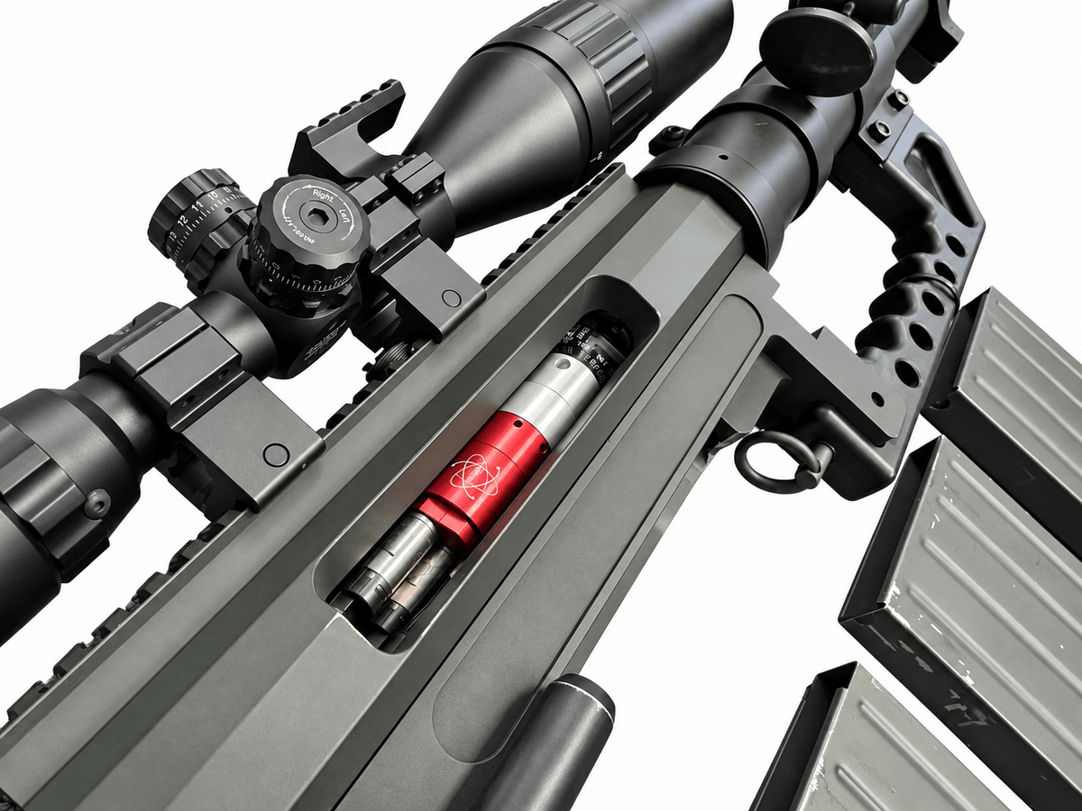 KA Tech Full Metal Intervention PolarStar F2 HPA Sniper Rifle - KA Tech Airsoft - HPA Rifle