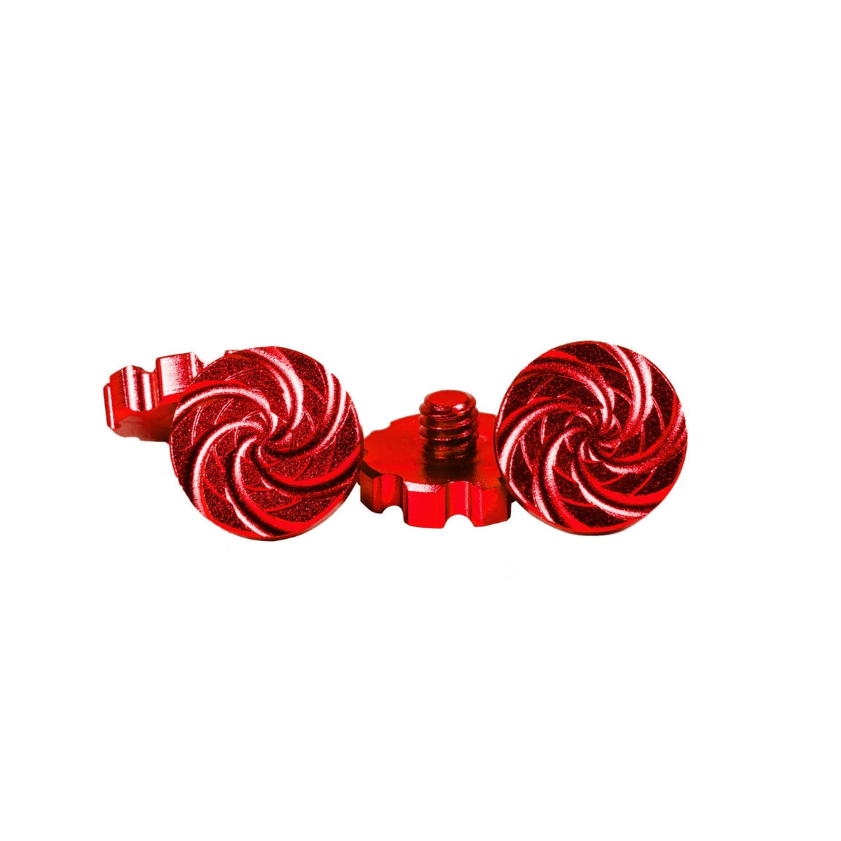 Machined Goggle Screw Set "Cyclone" - KA Tech Airsoft - Goggle Accessories
