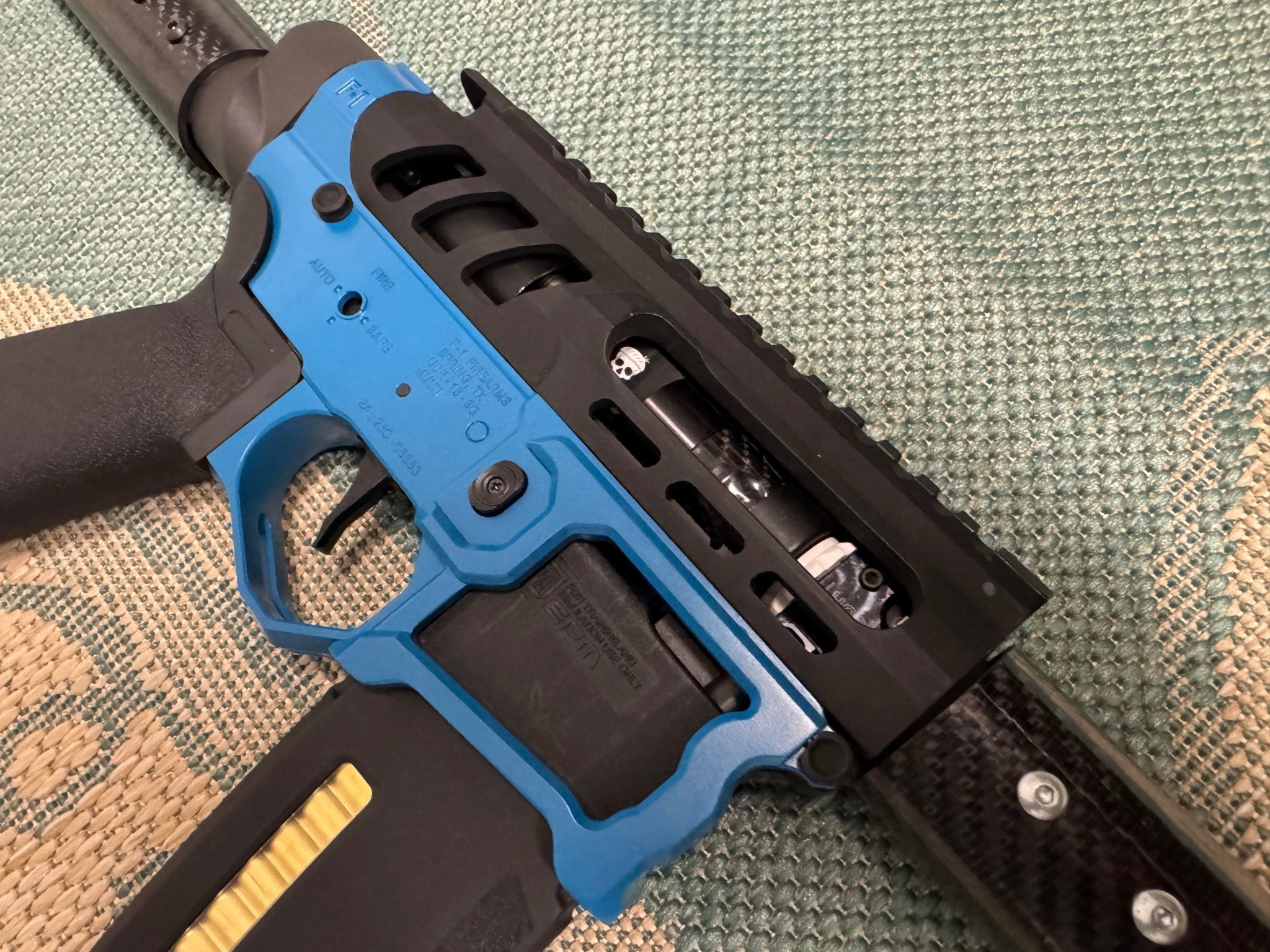 KA Tech Carbon “Bruiser” Polarstar Jack Skeletonized HPA M4 - KA Tech Airsoft - Polarstar Jack