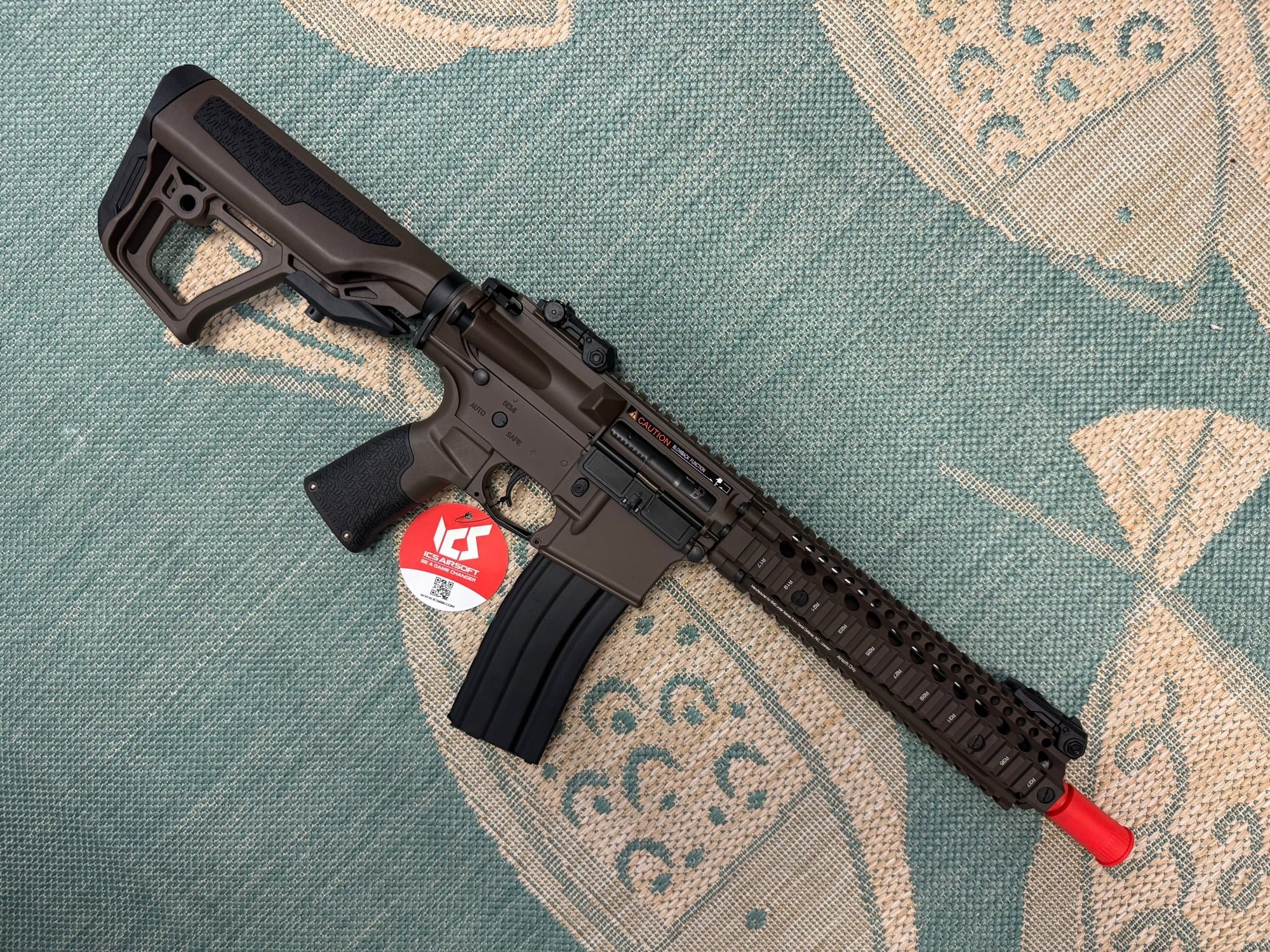 EMG / Daniel Defense Licensed DDMK18 Airsoft EBB AEG Rifle w/ S3 Electronic Trigger by ICS 350 FPS - KA Tech Airsoft - AEG