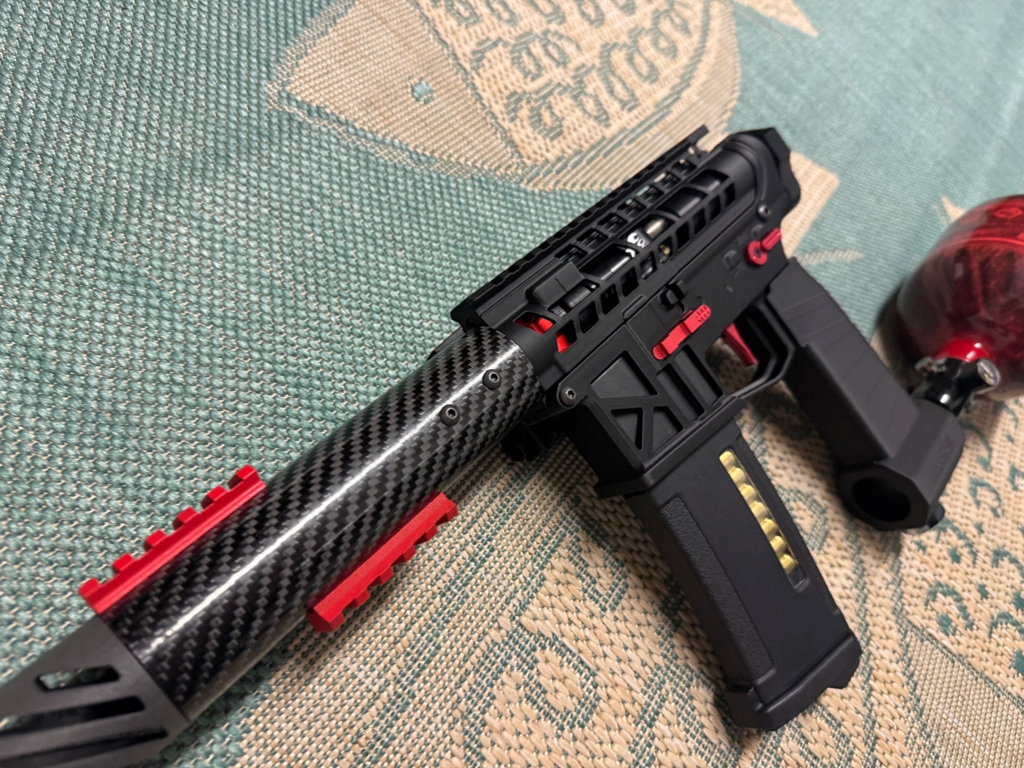KA Tech Carbon 3D ESG Polarstar Jack HPA M4 Red - KA Tech Airsoft - 
