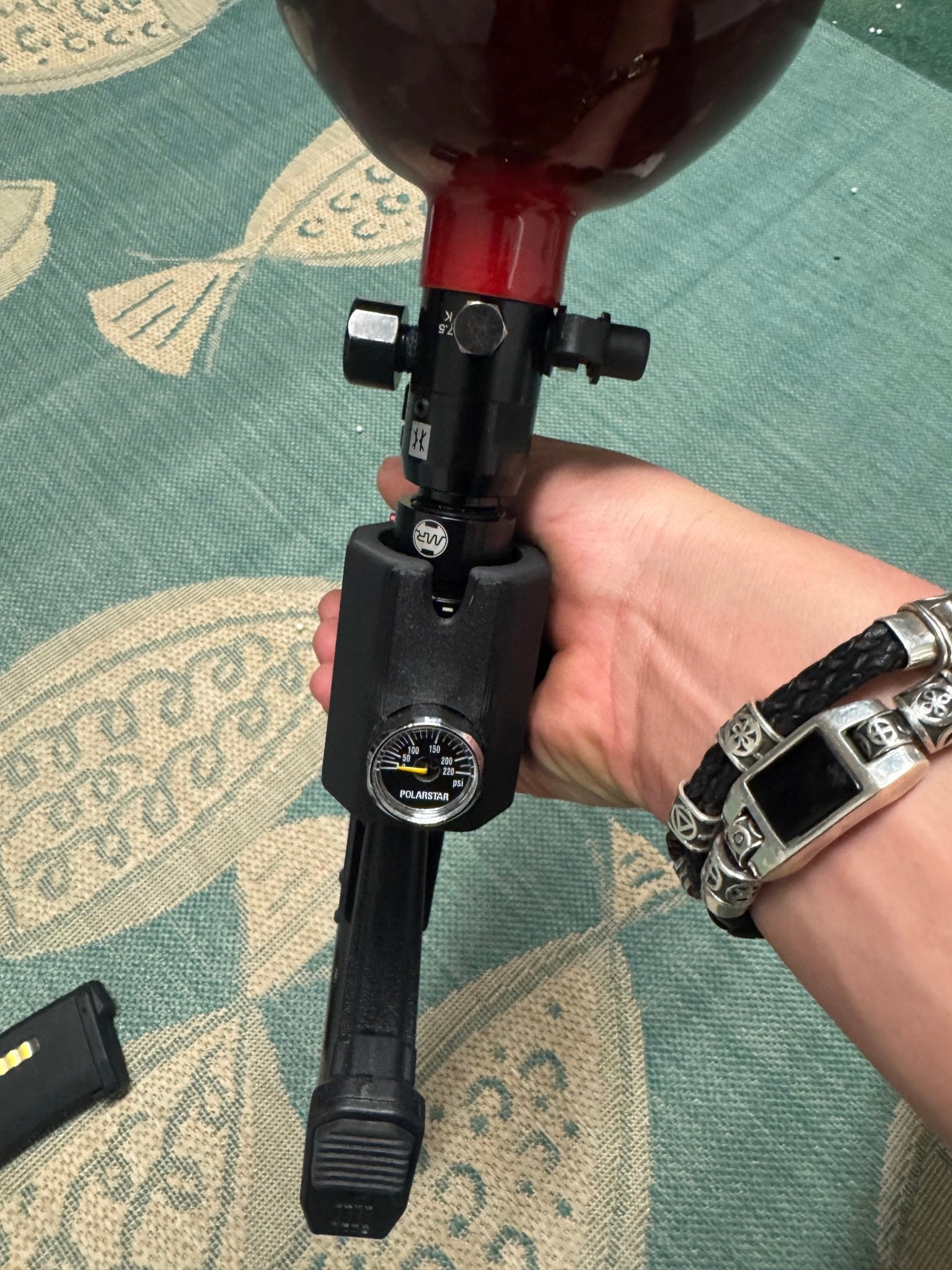 KA Tech Carbon 3D ESG Polarstar Jack HPA M4 Red - KA Tech Airsoft - 