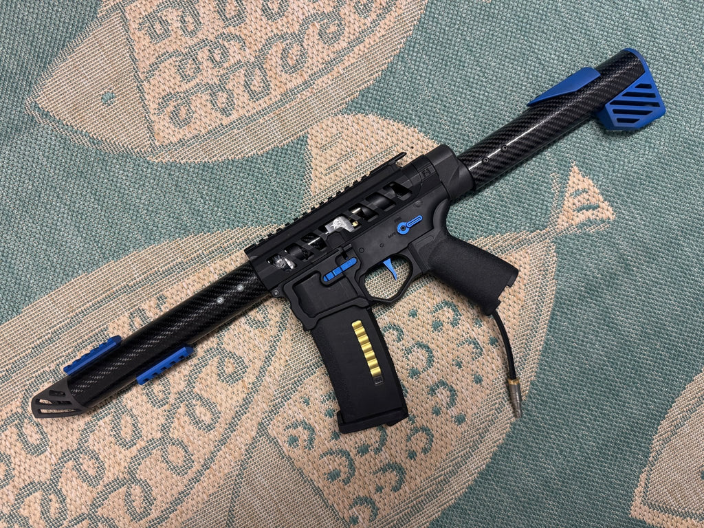 KA Tech Carbon “Bruiser” Polarstar Jack Skeletonized HPA M4 - KA Tech Airsoft - Polarstar Jack