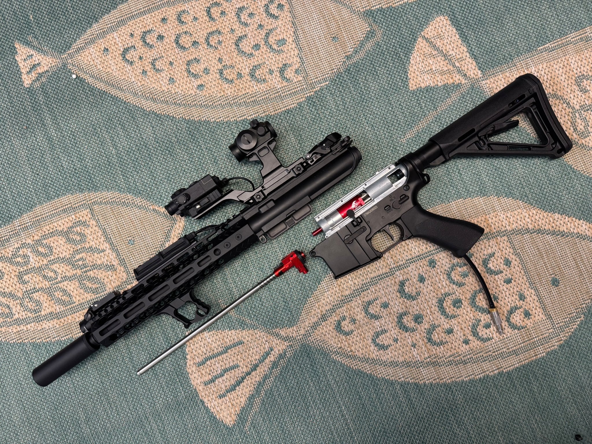 KA Tech 10” Competition Polarstar F2 HPA M4 - KA Tech Airsoft - Polarstar F2