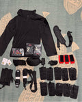 Black Gear Lot With SpeedQB gear - KA Tech Airsoft - 