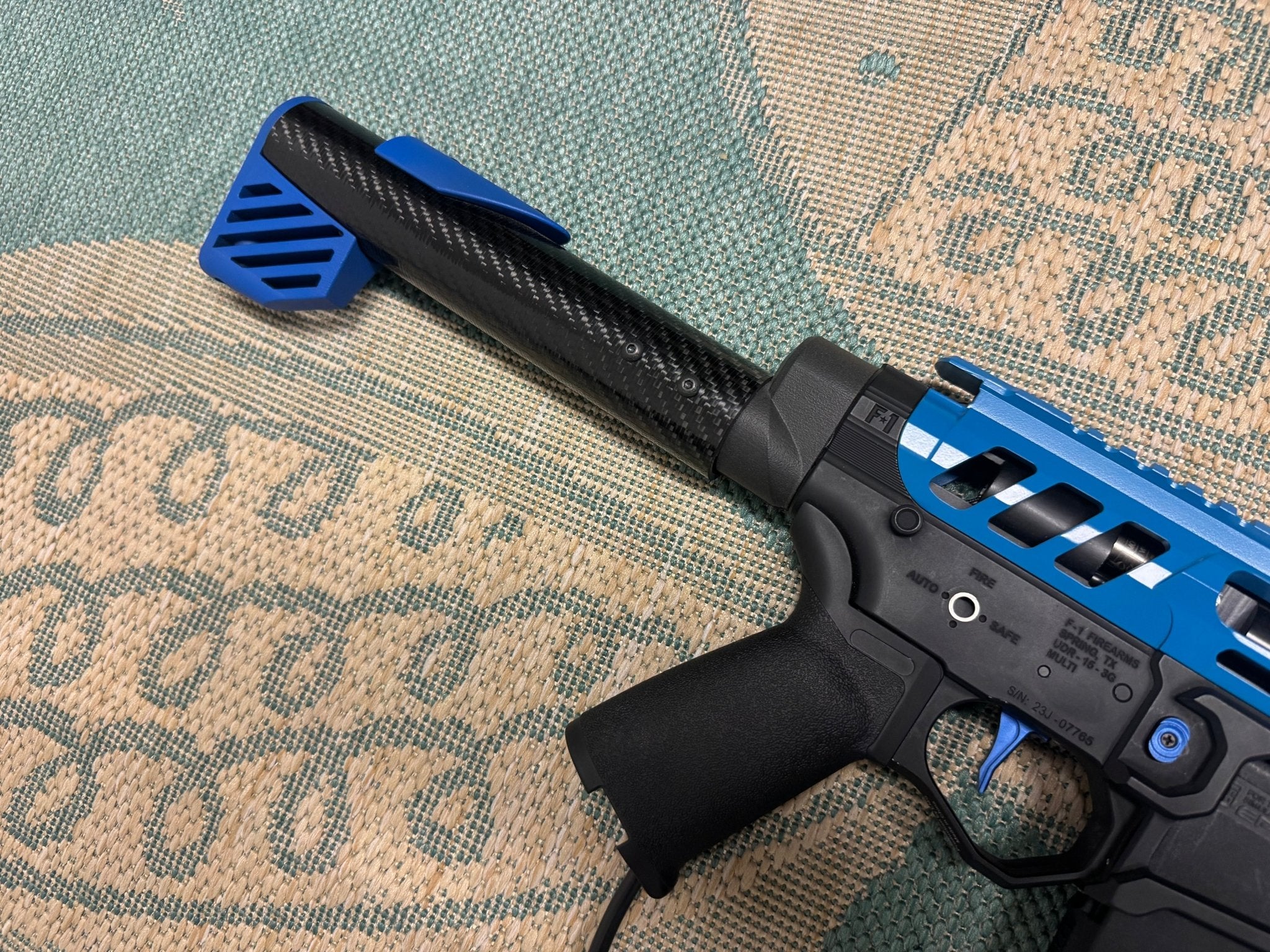 KA Tech Carbon “Bruiser” Polarstar Jack Skeletonized HPA M4 - KA Tech Airsoft - Polarstar Jack