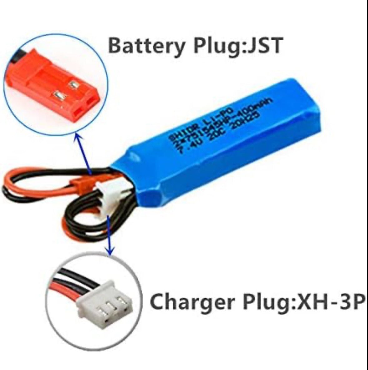 FCU Battery - KA Tech Airsoft - 