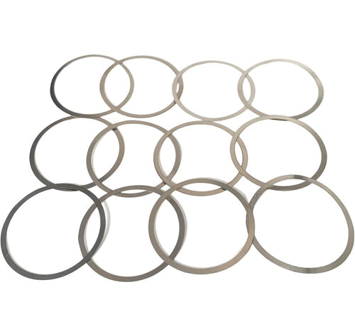 Barrel Shim Nuts Free Float Spacers Adjustment .001 .002 .004 Thick (12 Pieces) - KA Tech Airsoft - 