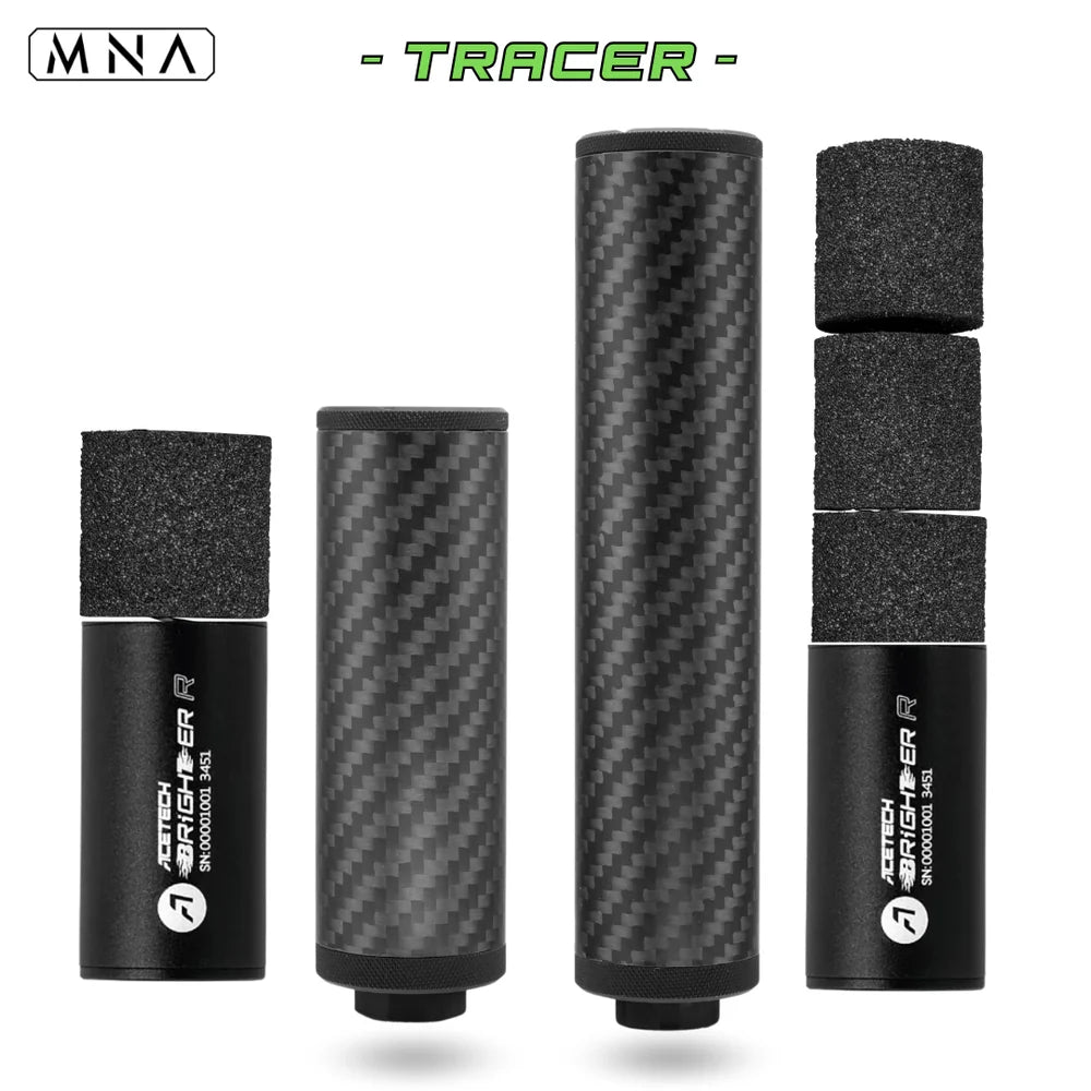 Phantom™ Carbon Fiber Airsoft Suppressor - KA Tech Airsoft - Suppressor