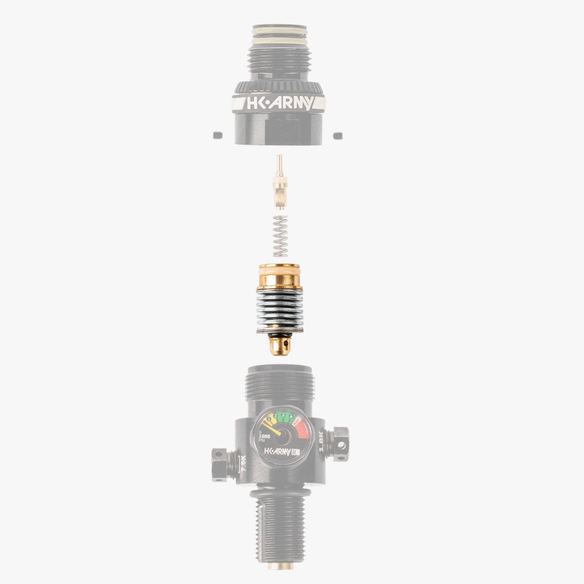 Performance Series - HP8 HIGH Pressure Piston (800-850psi) - KA Tech Airsoft - Tank Regulator