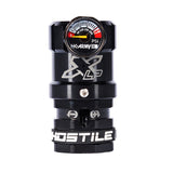 Hostile® XLP Regulator - Side Port Quick-Disconnect - Black - KA Tech Airsoft - Air Tank