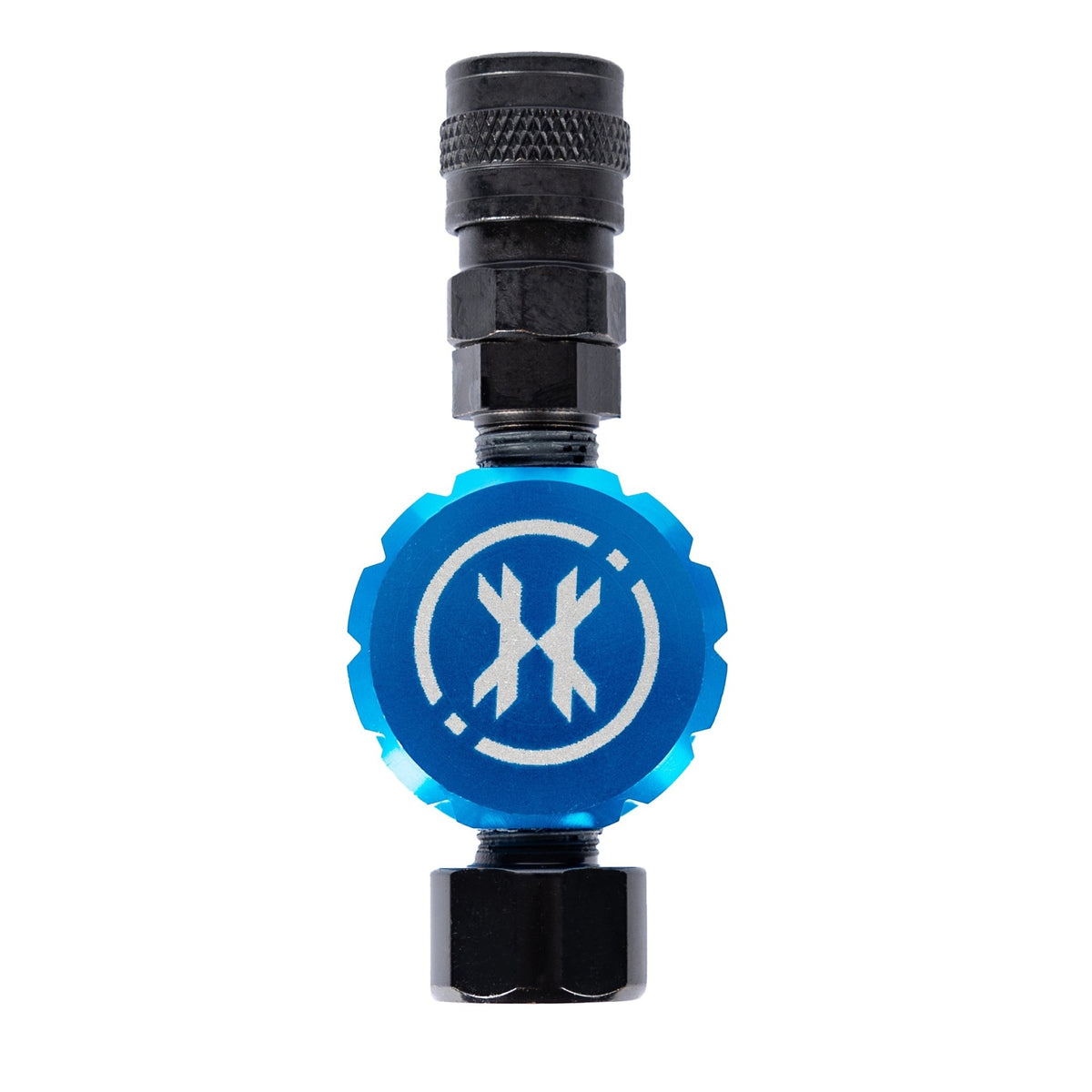 Hostile® XLP Regulator - Side Port Quick-Disconnect - Blue - KA Tech Airsoft - Air Tank