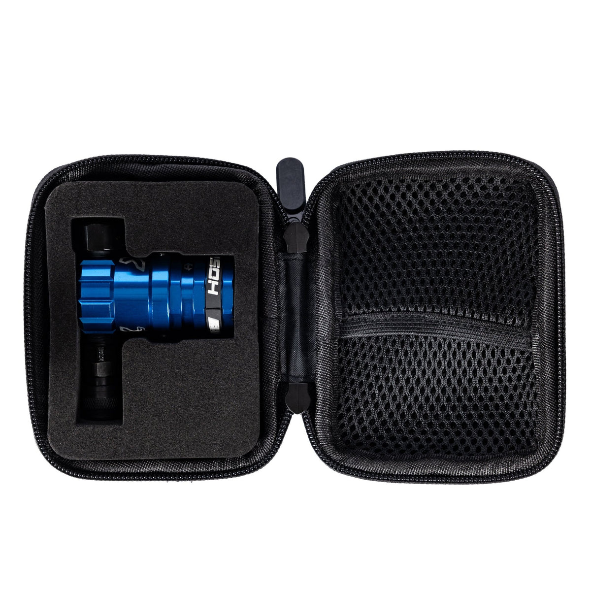 Hostile® XLP Regulator - Side Port Quick-Disconnect - Blue - KA Tech Airsoft - Air Tank