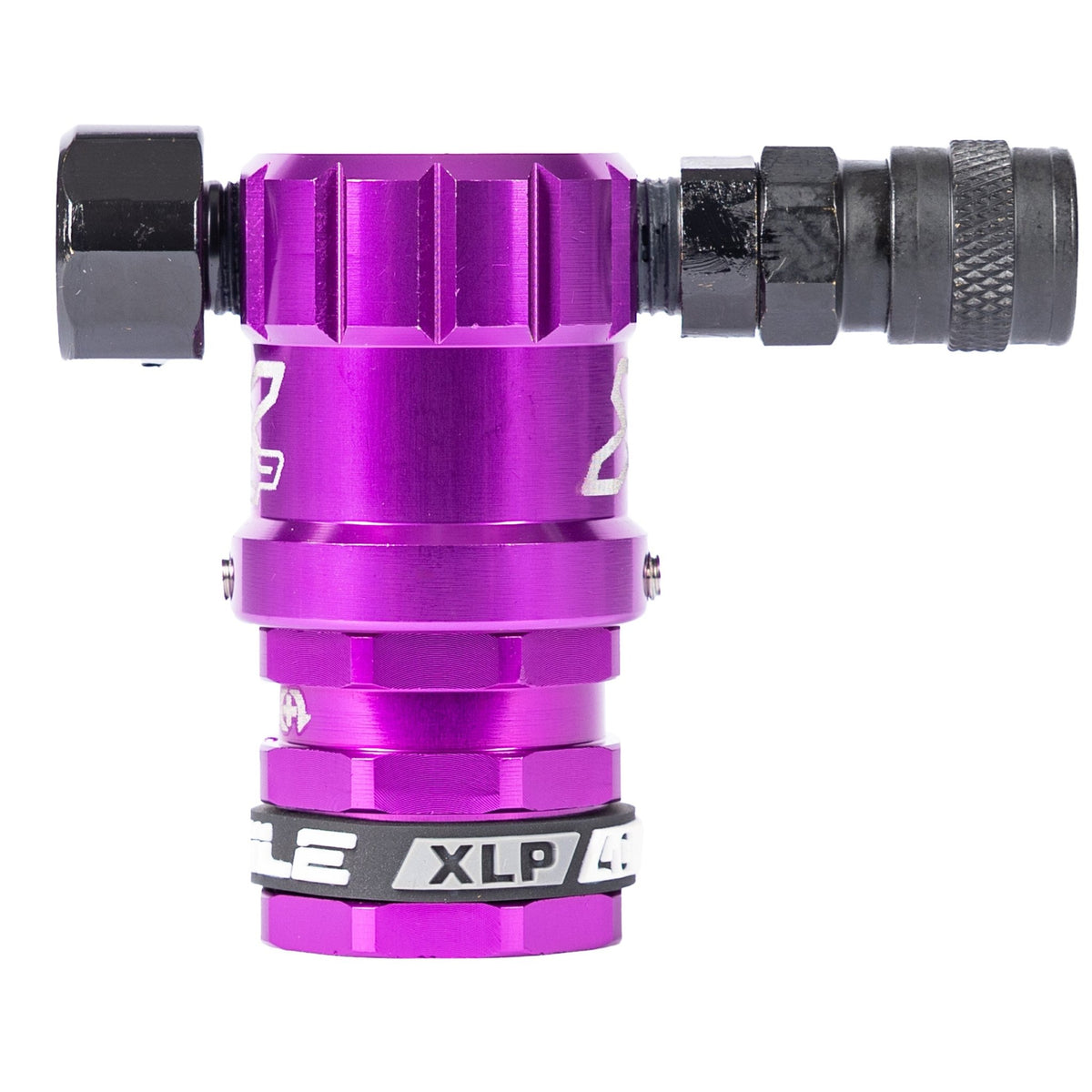 Hostile® XLP Regulator - Side Port Quick-Disconnect - Purple - KA Tech Airsoft - Air Tank