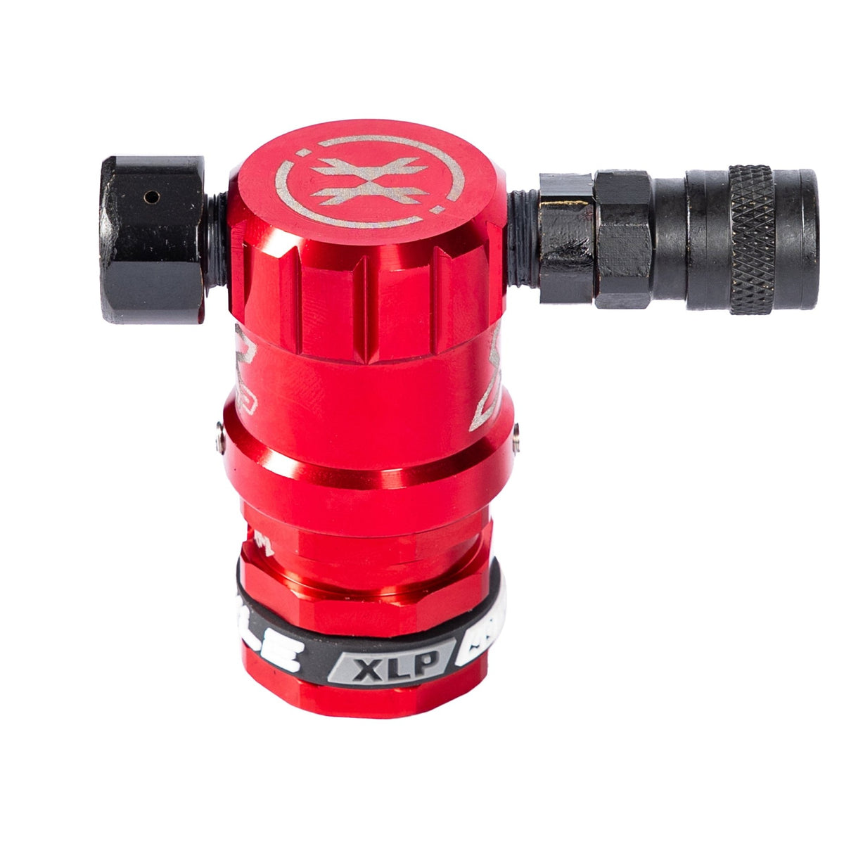Hostile® XLP Regulator - Side Port Quick-Disconnect - Red - KA Tech Airsoft - Air Tank