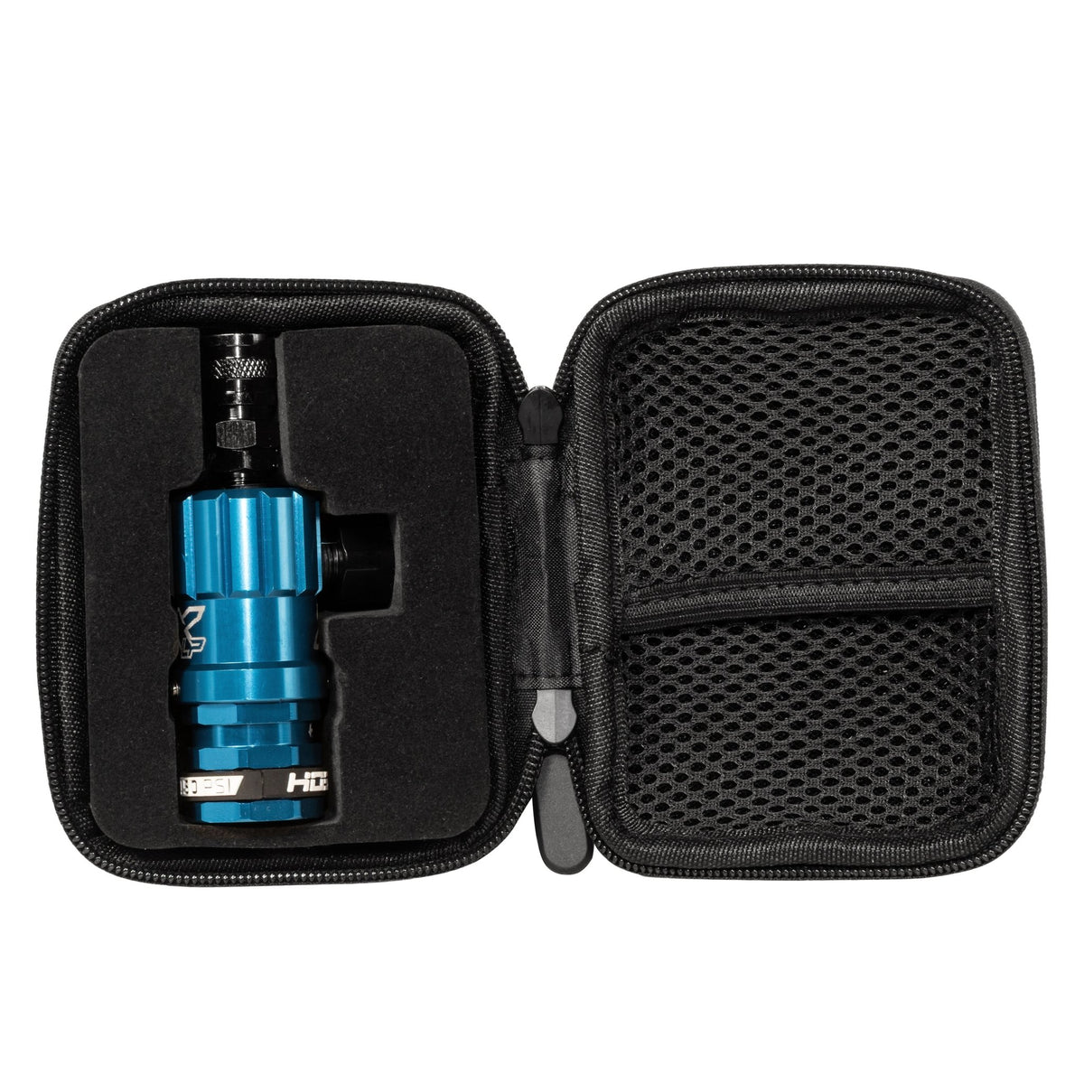 Hostile® XLP Regulator - Top Port Quick-Disconnect - Blue - KA Tech Airsoft - Air Tank