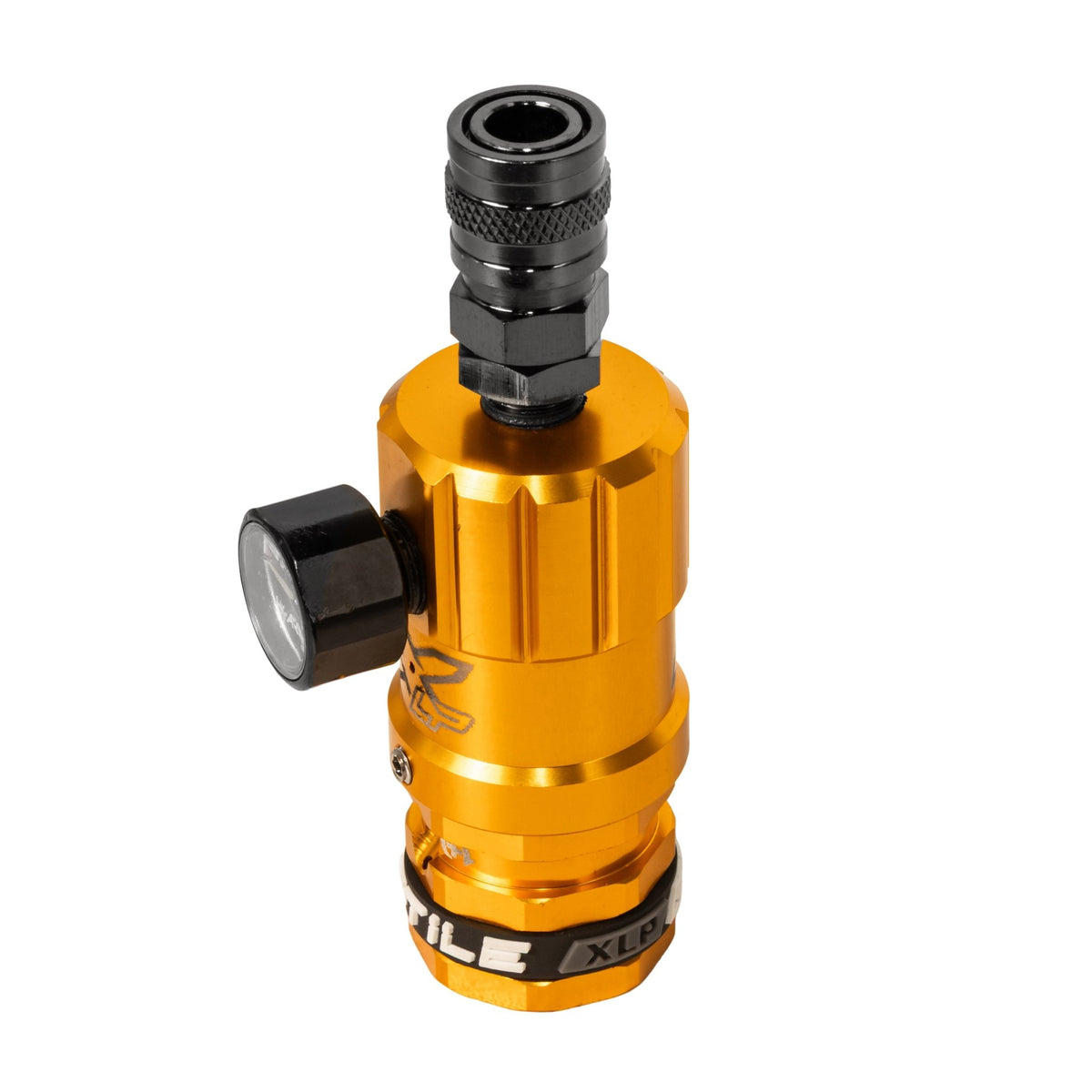 Hostile® XLP Regulator - Top Port Quick-Disconnect - Gold - KA Tech Airsoft - Air Tank